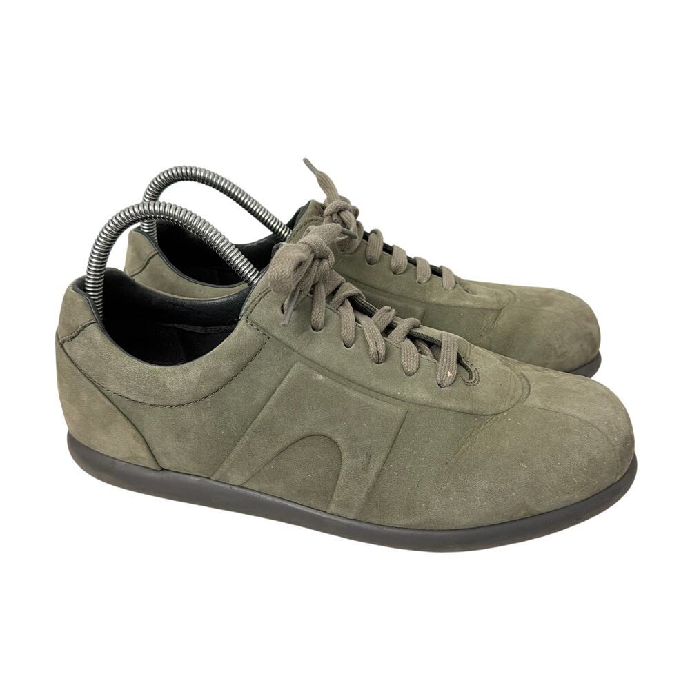 Camper Shoes Mens Size 9 US Pelotas XLite Green Gray 42 EU Casual